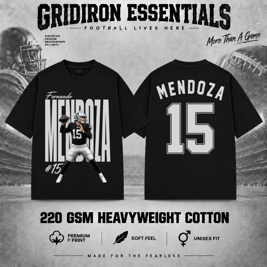 Fernando Mendoza #15 Football Graphic T-Shirt