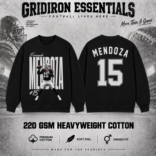 Fernando Mendoza #15 Football Graphic T-Shirt