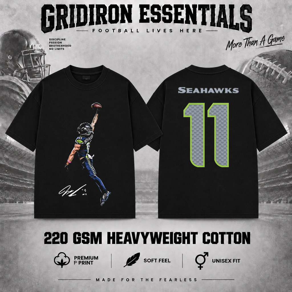 Jaxon Smith-Njigba #11 Football Graphic T-Shirt